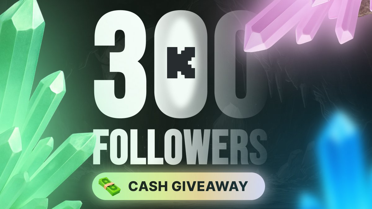 300 Kick Followers Giveaway 🎁

To Celebrate, $20 to 20 Winners 🍀
Winners announced in 10 mins on <a href="/kick/">KICK</a> 🎙️

Comment Stream Screenshot + username 📸
BONUS RT &amp; Drop Wallet 👇