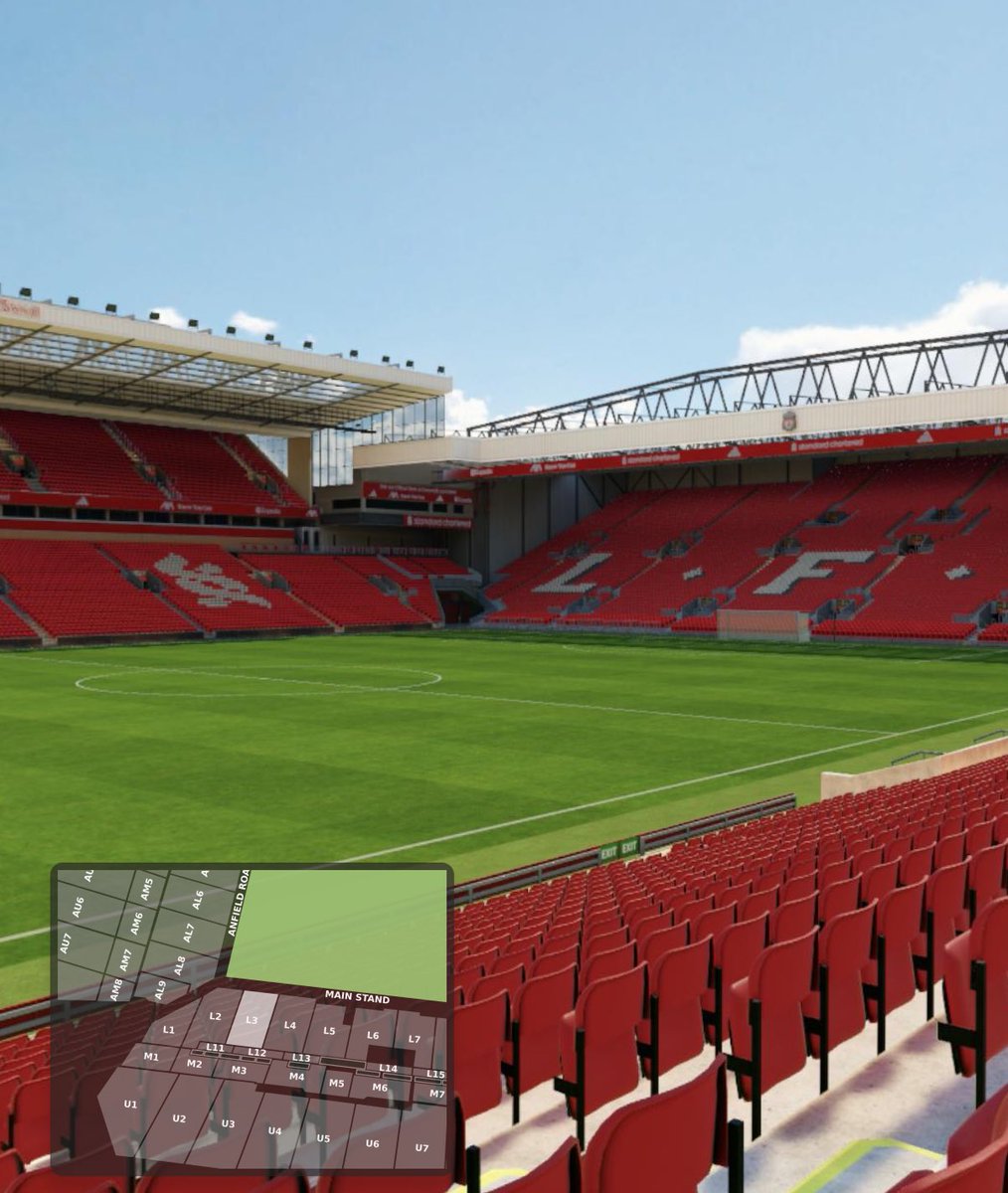 FVAllRedTickets's tweet photo. Qarabag L3 pair at face value  just been offered to the page great seats as seen below. 

We want to give it to Parent/Guardian & Child. Who have never been to Anfield before to make another dream come true. 

Retweet and comment 👍

Must follow the page also 

Winner will be messaged in the coming hours 📮