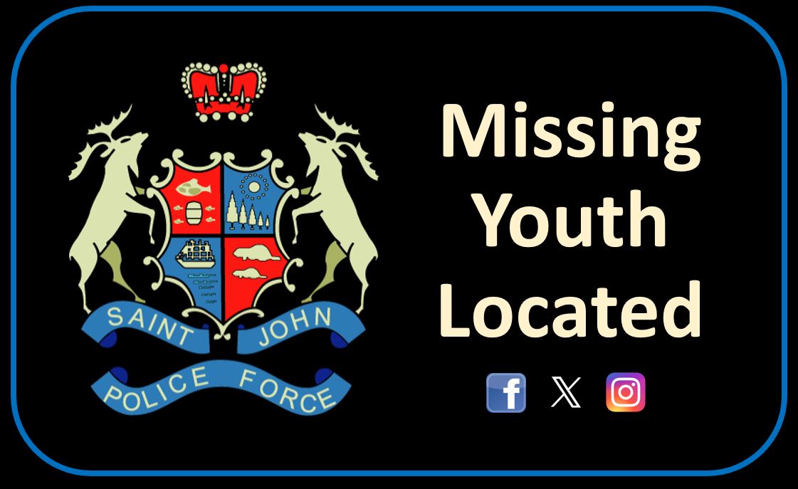 Missing youth located graphic