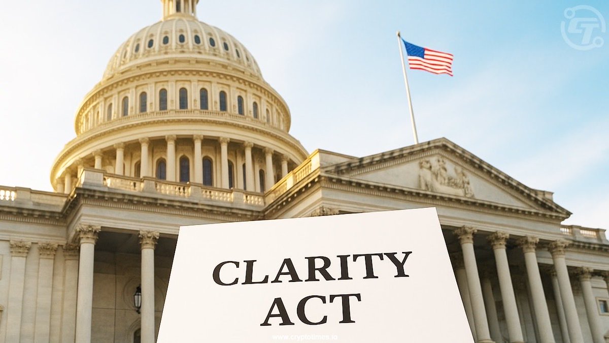 🚨 Clarity Act Update: Key Crypto Reg Insights Quick update on the stalled  CLARITY Act (H.R. 3633) for U.S. crypto regulations. Essentials for  investors and traders: 1/ Core Goals: Clarifies digital assets.