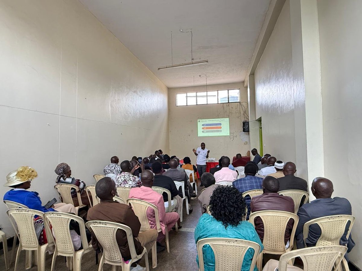 Building resilient communities from the pulpit. 🕊️

Our Baringo County team today sensitized religious leaders on Alcohol &amp; Drug Abuse (ADA) prevention.

Empowering faith leaders with knowledge to guide and protect their congregations.
