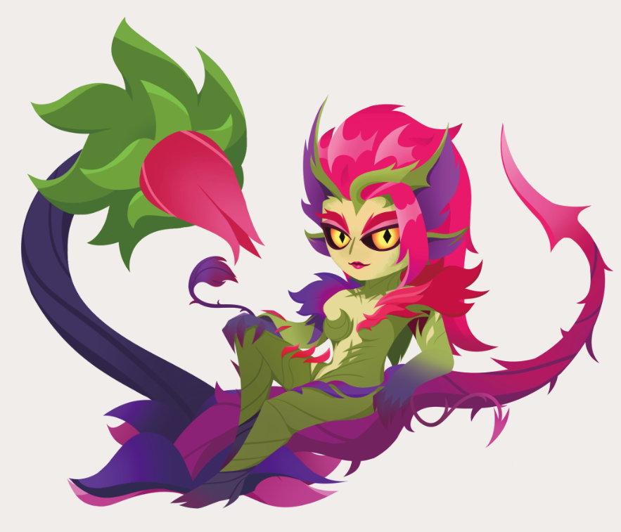 niceswordboots's tweet image. Zyra standee for my bestie's incoming birthday hehe