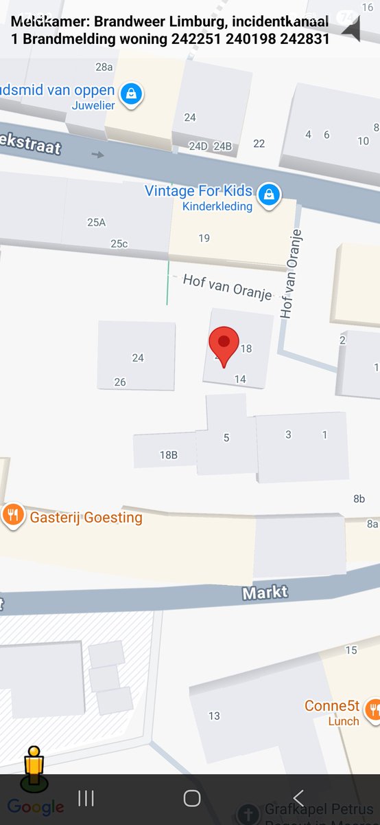 Brandmelding Woning Meerssen