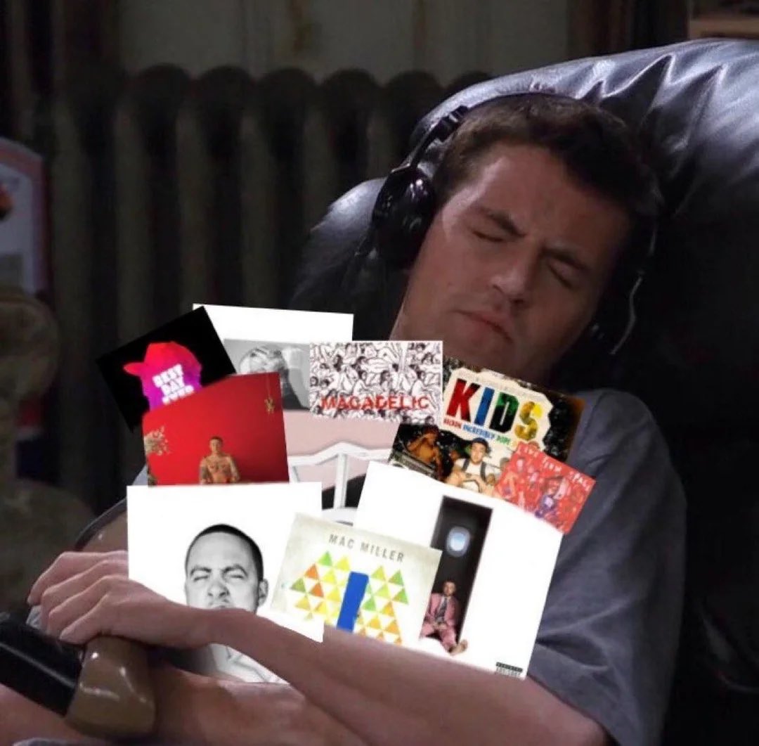 ivywonka's tweet photo. Mac Miller cumpliría 34 años hoy. 
El blue monday más nostálgico hasta ahora. https://t.co/K6Nozu5z0G