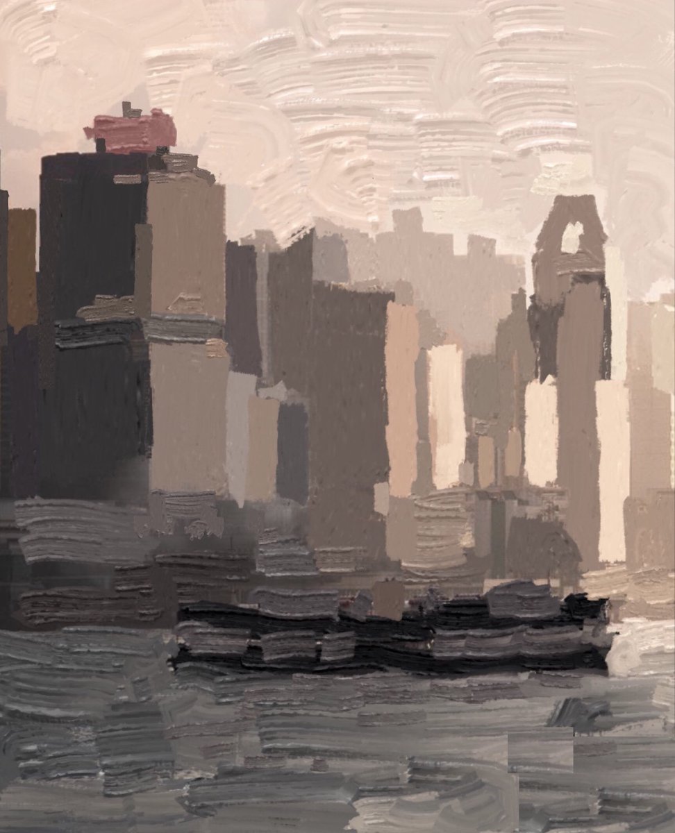 PhilippeBlancMD's tweet photo. Hong Kong. #hongkong #oilpainting #asia #art https://t.co/mr4vJ679rs