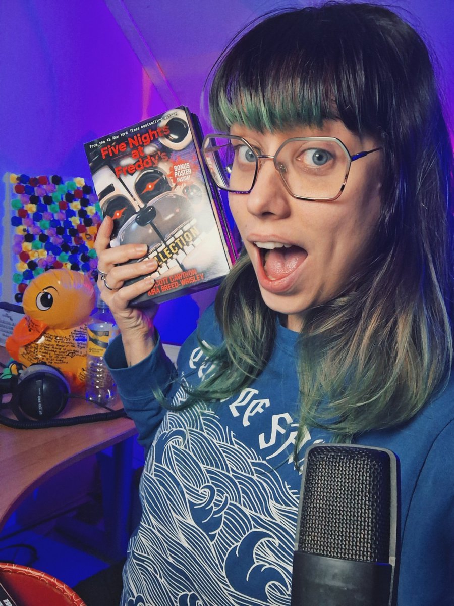PuhMiss's tweet photo. I have been diving into Five Nights At Freddy's and I'm loving the games so far! Recently I got the books so now I can make myself a lore nerd 🤓 Tonight I will continue Security Breach, maybe end the game tonight? Live in 2 hours, 7:30 pm GMT+1

https://t.co/4bKXbW0hsC https://t.co/McmWomh0Zk