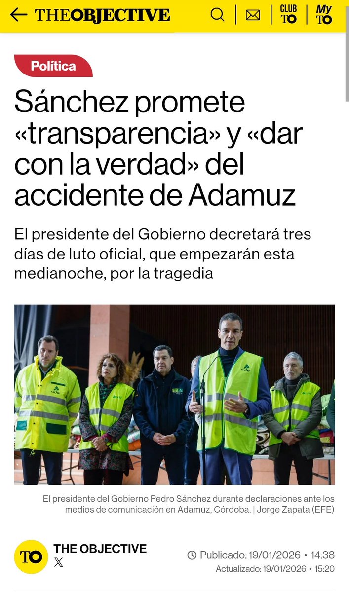 ReaccionarioEsp's tweet photo. Qué titular! 
En una sola frase nos dicen, entrecomillado, claro, que Sánchez: promete, promete transparencia y dar con la verdad.
¿No conocen a Sánchez? 7 años prometiendo sin cumplir, con opacidad absoluta y mintiendo por todo.
#SanchezDIMISION https://t.co/up92TUL8vZ