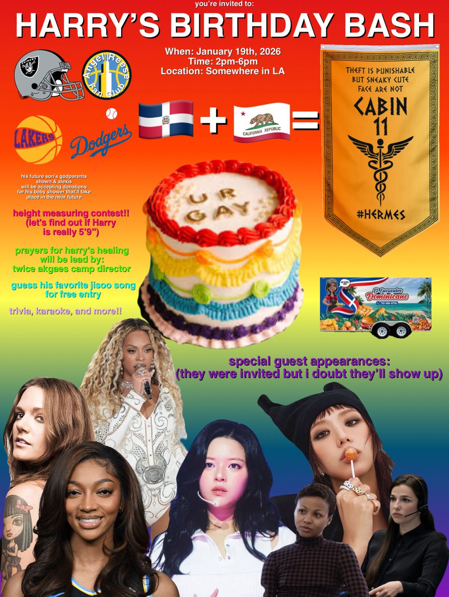 YOURE INVITED TO: <a href="/tcvesoo/">harry</a>’s BIRTHDAY BASH ! happy birthday harold i hope you have the best day ever 🫶🏽