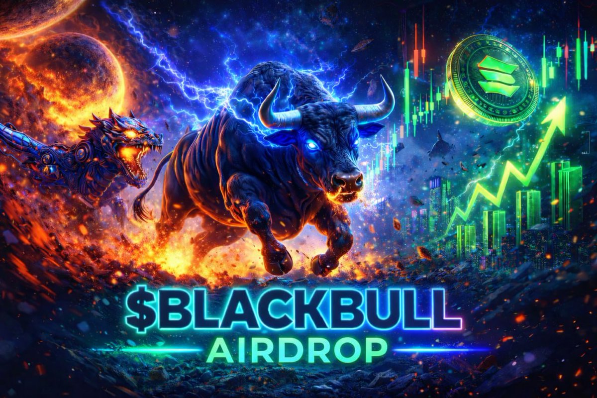 kenrock_Airdrop's tweet image. $BLACKBULL is the token from BlackBull FUN, and its airdrop is officially live.

blackbull-fun.org

Early adopters are already stacking tokens while the project grows.
This crypto coin combines fun, utility, and community hype.