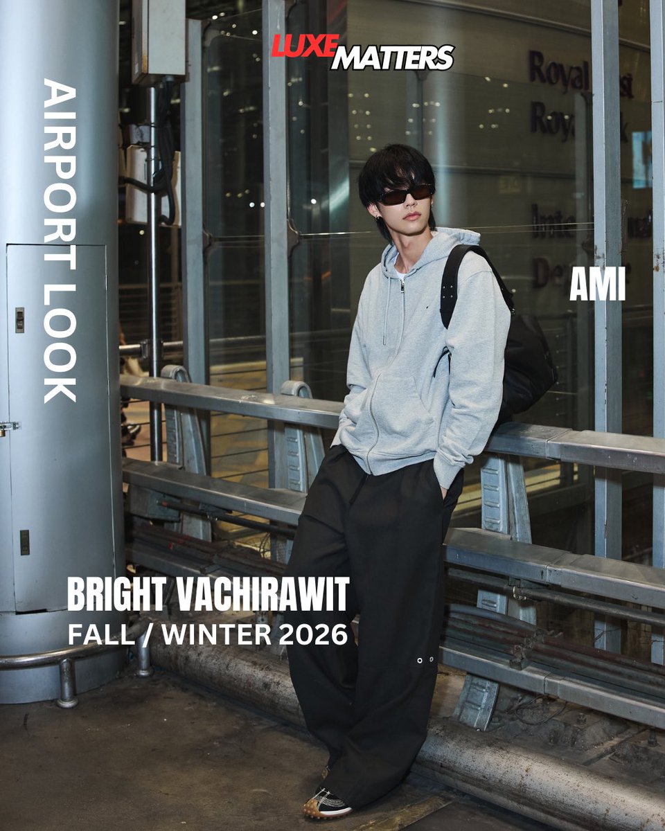 luxemattersth's tweet image. #LOOKMATTERS คนสำคัญของ f.AMI.ly “ไบรท์ วชิรวิชญ์” เตรียมบินลัดฟ้าสู่ปารีส ร่วมชมโชว์ AMI Paris FW26 เป็นครั้งที่ 3 👏

#BbrightVC 
#AmiParis 
#AmiFW26 
#AmiParisxBRIGHT
#LUXEMATTERS 
#LUXEMATTERSTHAILAND

instagram.com/p/DTswLRhE2Yx/…
