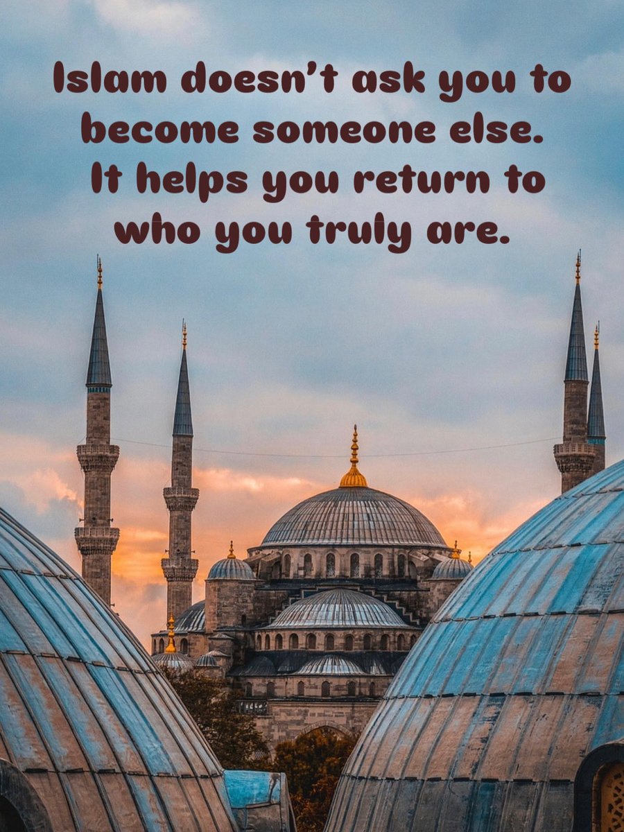 GuidedSoul111's tweet photo. Many find peace in Islam because it speaks to the soulโs natural longing for meaning, belonging, and truth.โจ It feels like home not because it is easy โ but because it is honest.
#GuidedSoul #WhyIslam #SpiritualHome #FindingPeace #Islam https://t.co/rfPeHa8LdD