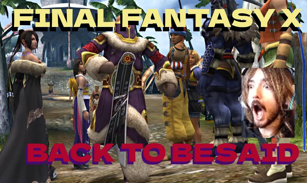HalfThruJan's tweet photo. @heyshipz Doing a !!Final Fantasy X!! playthrough on YouTube ❤️ link in my bio😍😍 https://t.co/dxmyv26Nq9
