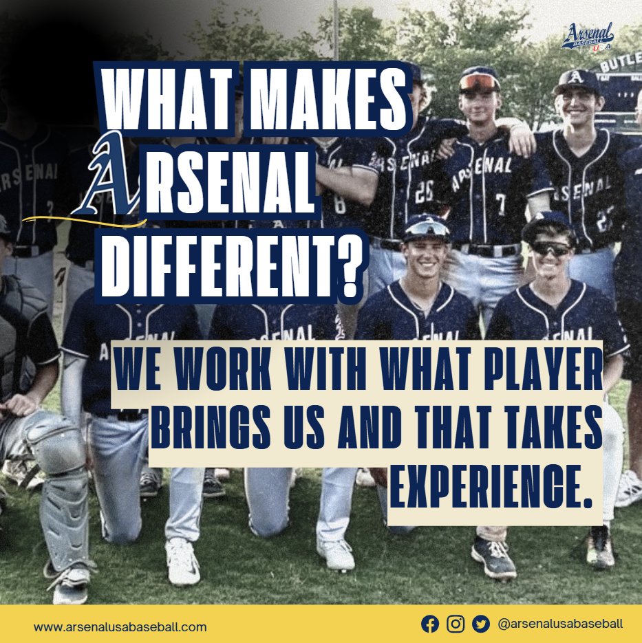 Arsenal USA Baseball tweet media