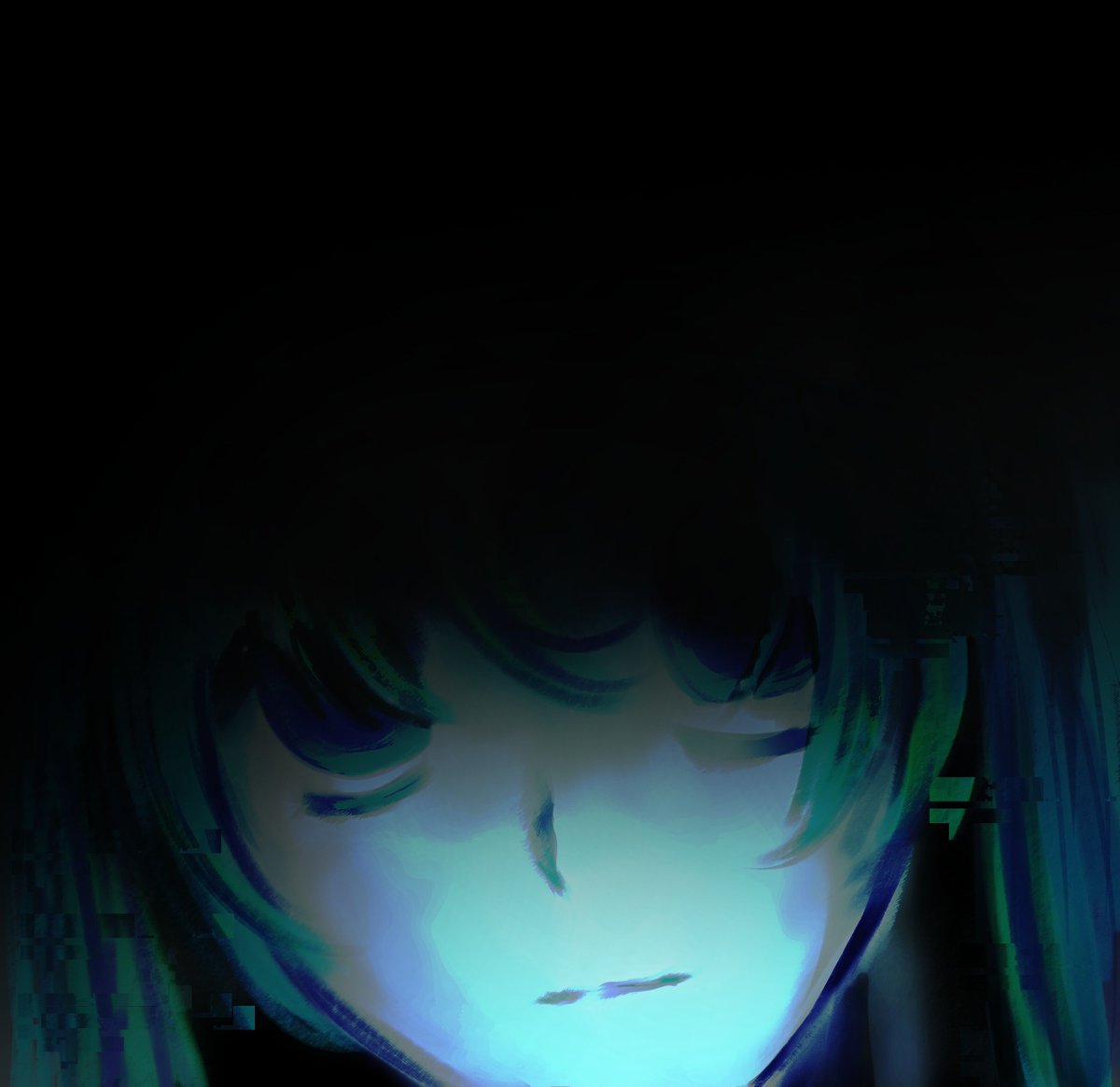 satito_'s tweet photo. Practiqué hacer la imagen de una canción  d vocaloid y me salió yey https://t.co/7Pchk3Xtdj