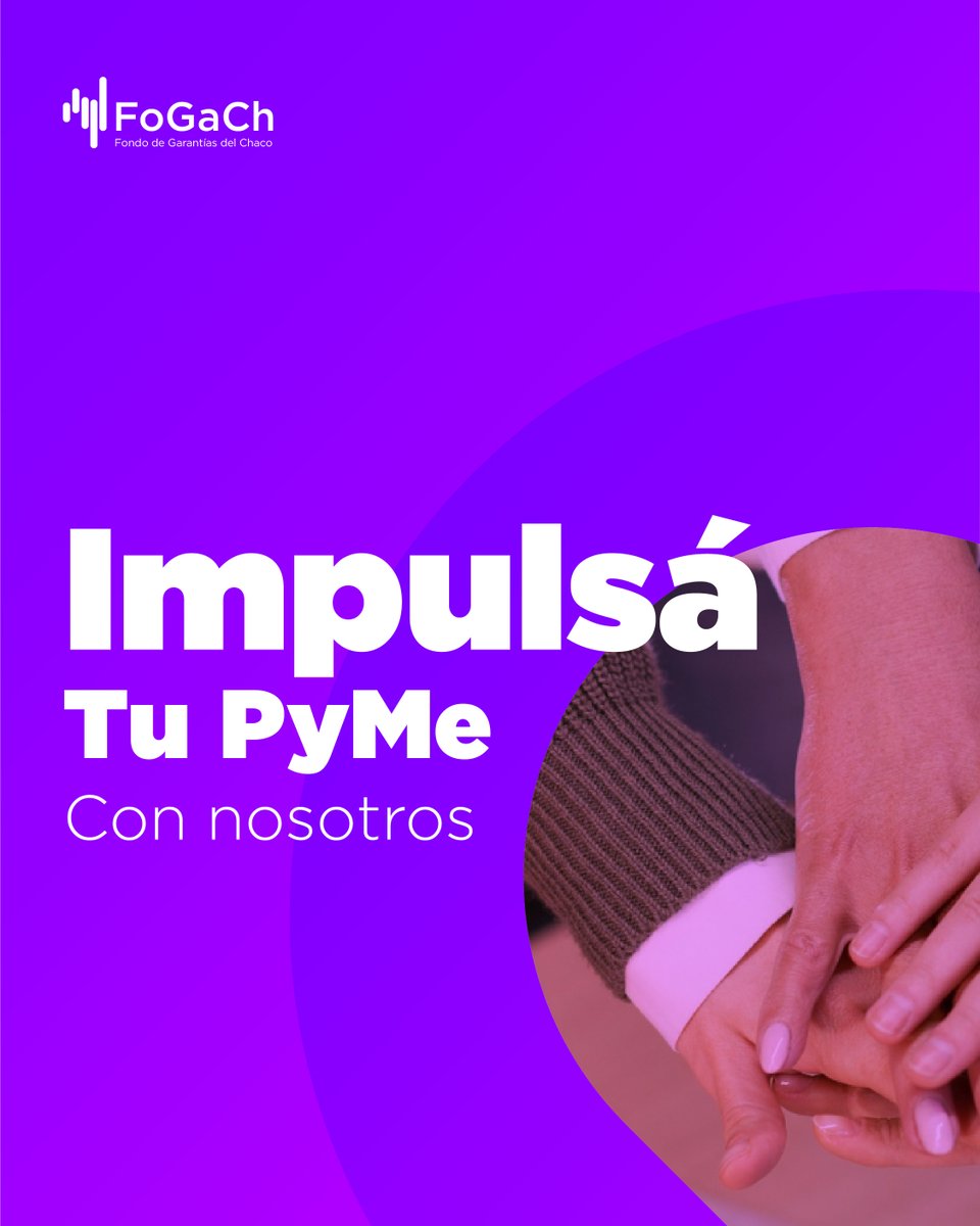 FoGaCh_'s tweet photo. Toda PyME nace de una idea 💡
Crecer requiere decisión 🚀… y financiamiento 💰
En FoGaCh te ayudamos a convertir proyectos en realidad ✨,
facilitando el acceso al crédito que necesitás 🤝📈 https://t.co/pKX0o4M6Am