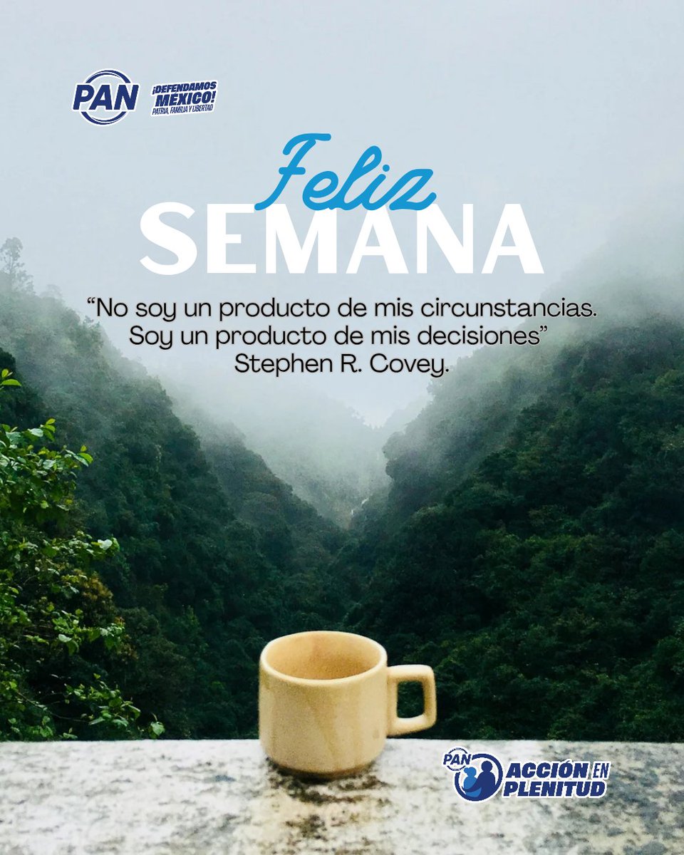 ¡Feliz inicio de semana!
#AcciónEnPlenitud