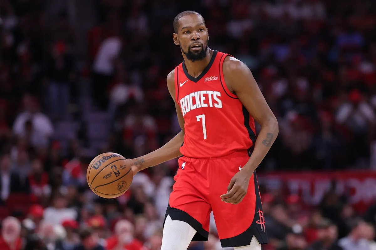 One area the Rockets will have to prioritize, especially in the second half of the season, is limiting Kevin Durant's minutes.

He is third in minutes per game this season, not just on the team but in the NBA. The two people in front of him are Tyrese Maxey and Amen Thompson, who