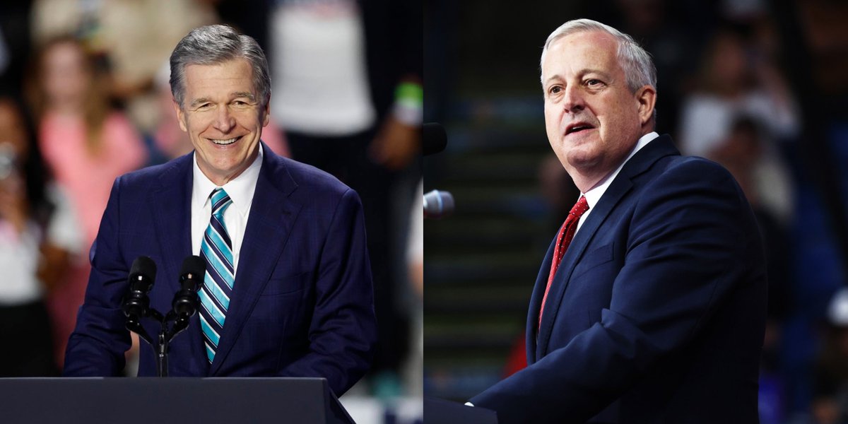 NORTH CAROLINA POLL - Senate 

🟦 Roy Cooper: 48%
🟥 Michael Whatley: 24%
⬜ Not sure: 27%
——
Net Favs 
Cooper: +23
Whatley: -7
——
Net Approval 
Gov. Stein: +26
Pres. Trump: -14

• TIPP (A) for <a href="/LeagueOfWorkers/">League of American Workers</a> (R)
• 1/12-15 | RV | Recalled: Trump 45-42
tippinsights.com/content/files/…