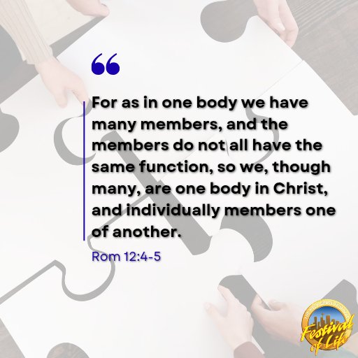 folflame's tweet image. One body. Many members. Rom 12:4-5
#unity #rccgfoluk #christian #scripture #faith #biblebelieving #redeemed #rccgworldwide #christianliving #bornagainchristian #ukchristians