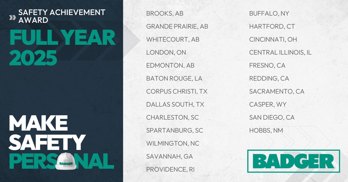 Badger Infrastructure Solutions tweet media