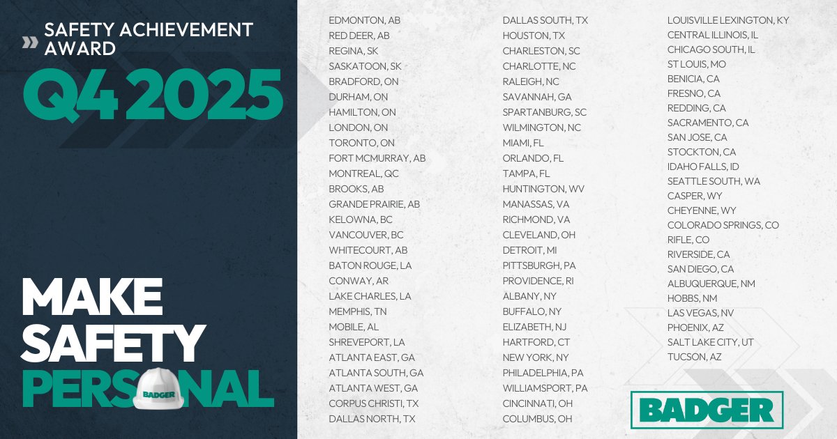 Badger Infrastructure Solutions tweet media