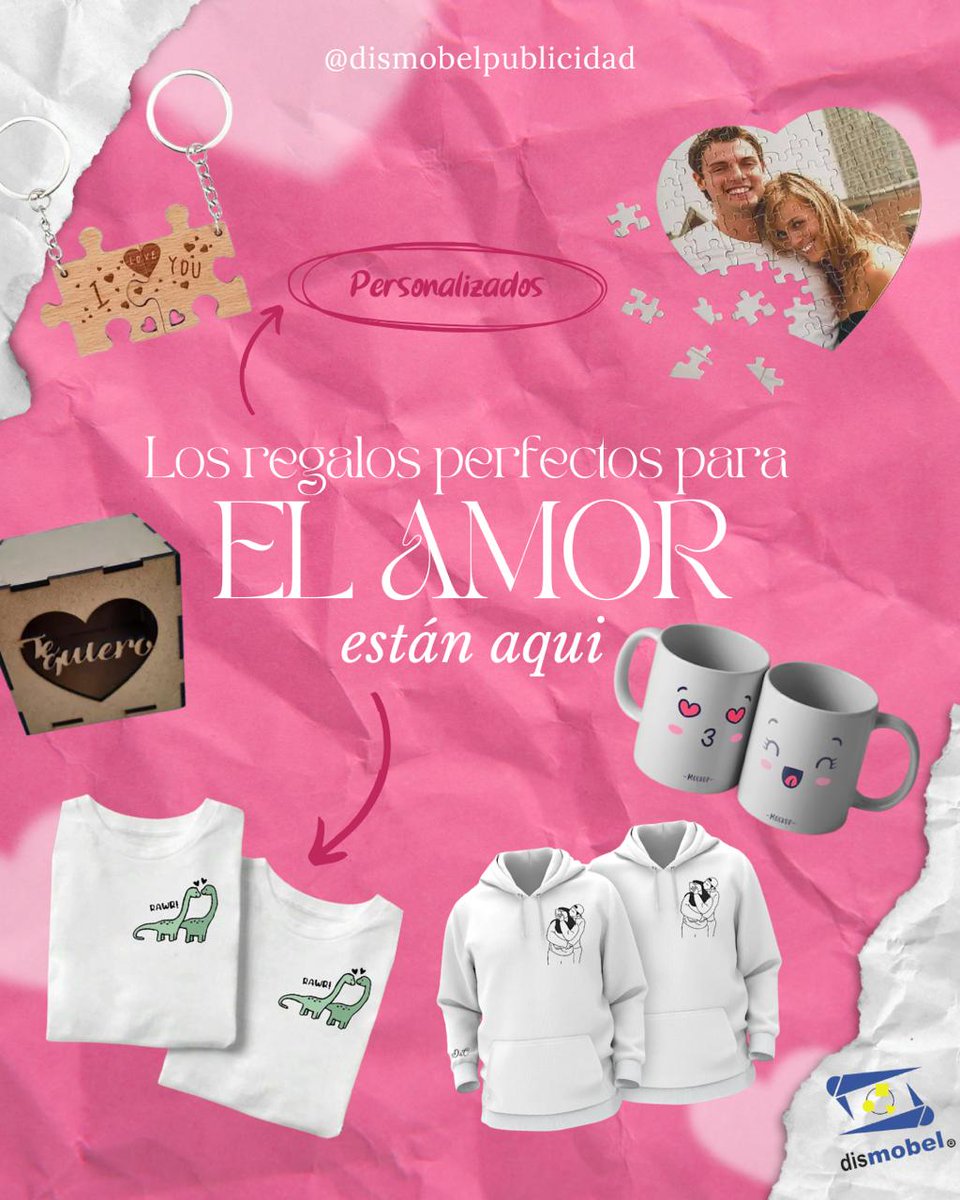 DismobelP's tweet photo. Este 14 de febrero regala algo con significado.
Diseñamos playeras, hoodies y regalos personalizados que se usan y se recuerdan.
Porque cuando es personal, se nota.
Escríbenos y crea tu detalle perfecto.
#SanValentín #RegalosPersonalizados #RegalaConIntención https://t.co/EYbZibQQI7