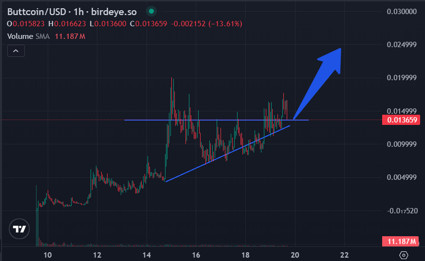 you really not gonna buy a token that looks like this? 👀👀 $buttcoin