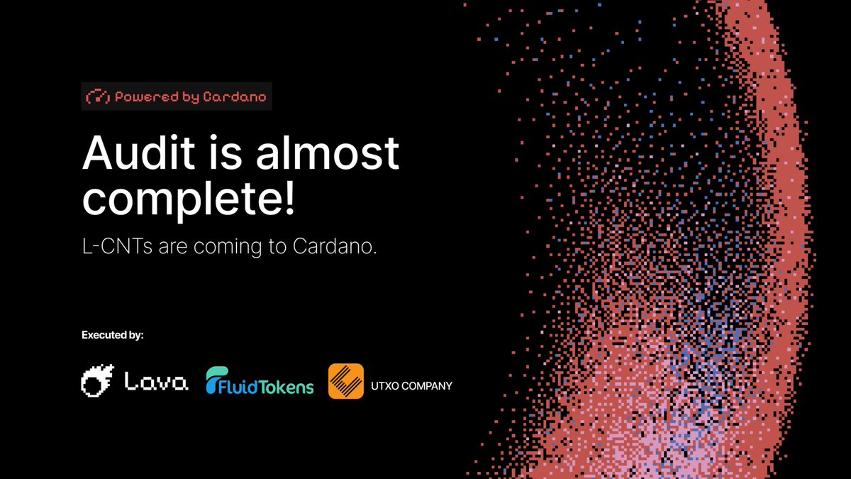 Our Smart Contract Audit is almost complete! 🚨 The @FluidTokens  development team is hard at work addressing the last items before our  Auditor, @utxo_company by @rvcas ships the final Audit ✓ Cardano