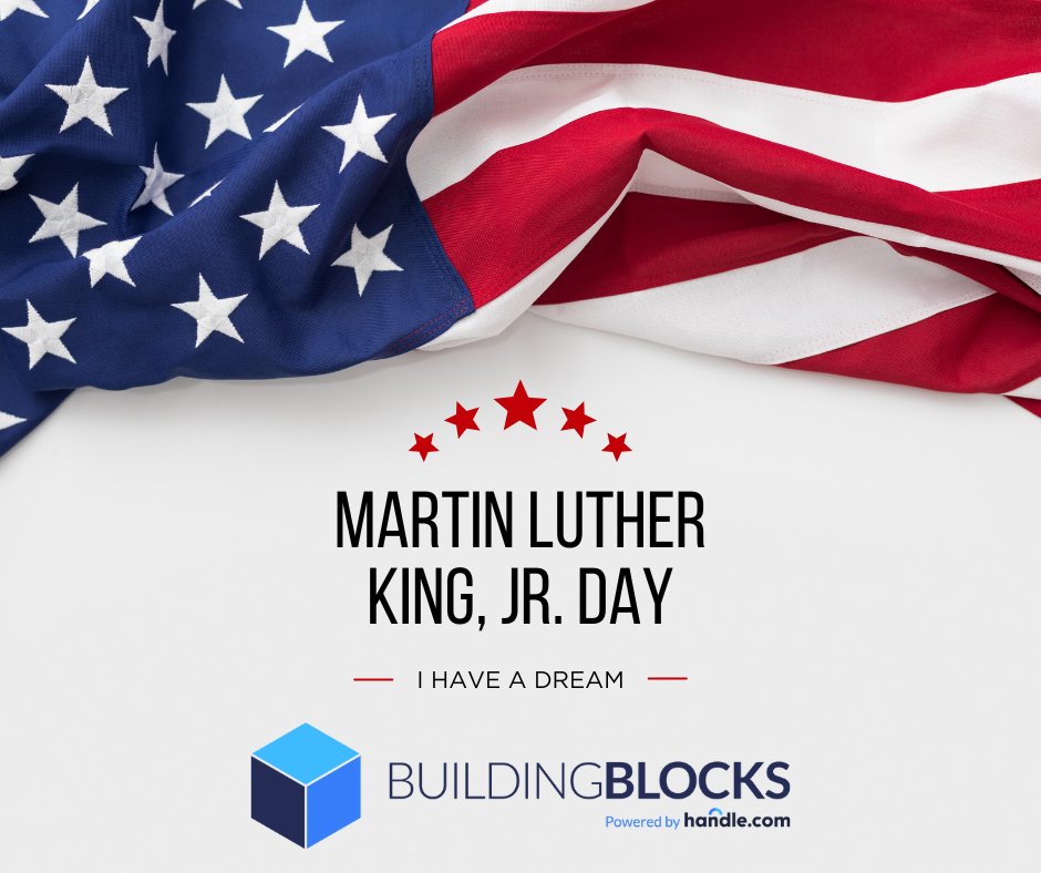 HandleBBlocks's tweet image. “Life’s most persistent and urgent question is: What are you doing for others?” Dr. Martin Luther King Jr.

The BuildingBlocks Community recognizes Martin Luther King Jr. Day as a call to service, while honoring and celebrating Dr. King and the values he stood for. His leadership…