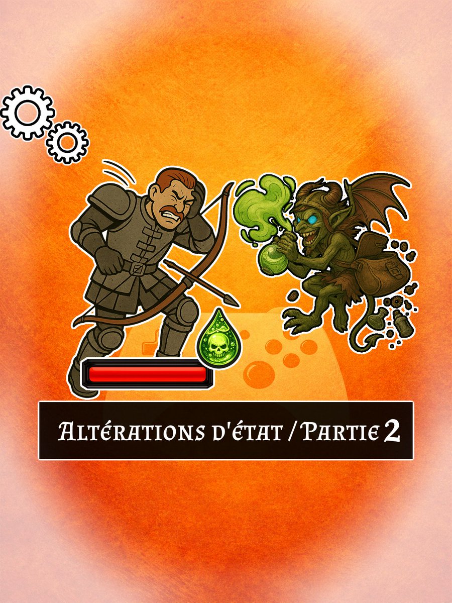 Saignement, poison, brûlure, etc.
Sans DoT ni contrôle, certains combats durent trop longtemps… ou finissent mal.

store.steampowered.com/app/4233920/As…
 
 #projetAD #indiegames #gamedev #rpg #dungeoncrawlers #vídeogame #gravenoirestudio #astralis #dawnblades #steam #demo #roguelike