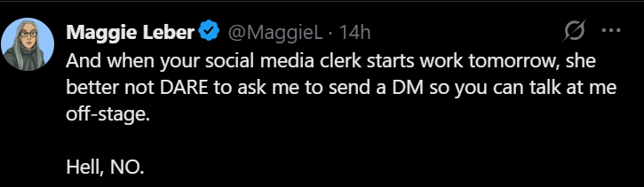 Maggie Leber tweet media