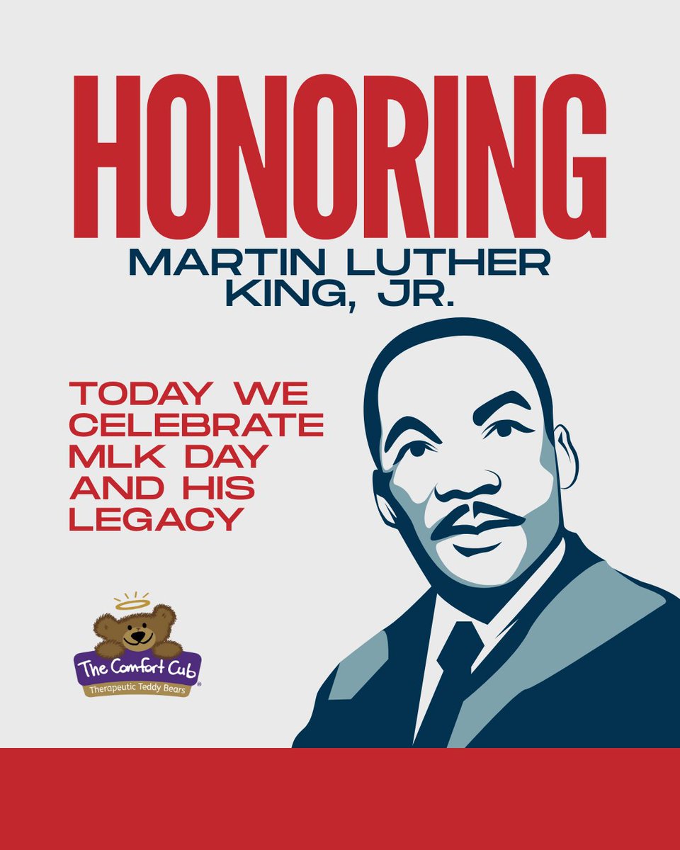Today we honor Martin Luther King Jr., his message, and his legacy. He preached love, patience, and justice, and he made the world a better place by doing so.

#thecomfortcub #martinlutherkingjr #MLKDay #MLKJrDay #jan19 #activism #activist #legacy