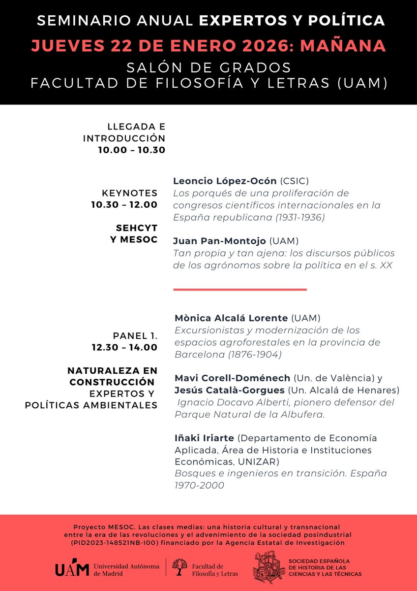 Historia Contemporánea | UAM tweet media