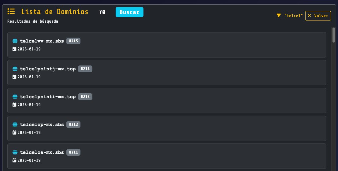 Por esto la exposición de datos de Telcel es peligrosa.

En solo siete días se han creado al menos 70 dominios que suplantan a <a href="/Telcel/">Telcel</a> y que claramente podrían ser usados con fines fraudulentos.

Tengan mucho cuidado.

Fuente: Leaks Intelligence Platform México