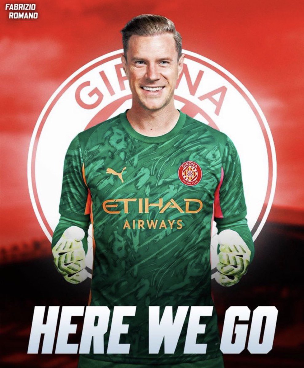 Ter Stegen é o novo guarda-redes do Girona 👀