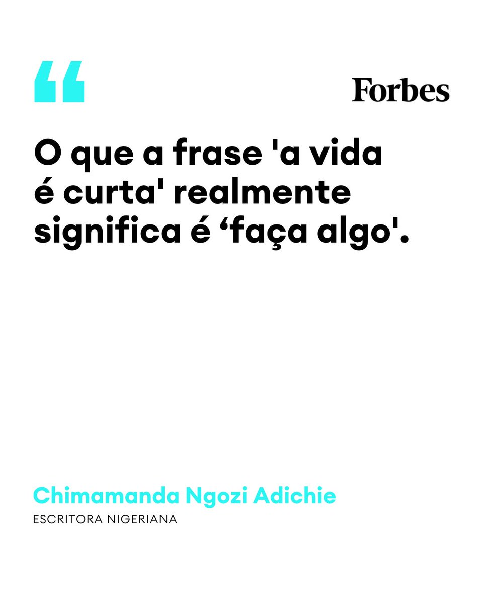 Chimamanda Ngozi Adichie construiu uma obra que conecta literatura, identidade e poder. Escritora nigeriana de alcance global, transformou narrativas pessoais em debates universais sobre gênero, cultura e representação — com impacto muito além das páginas.

#ForbesMulher