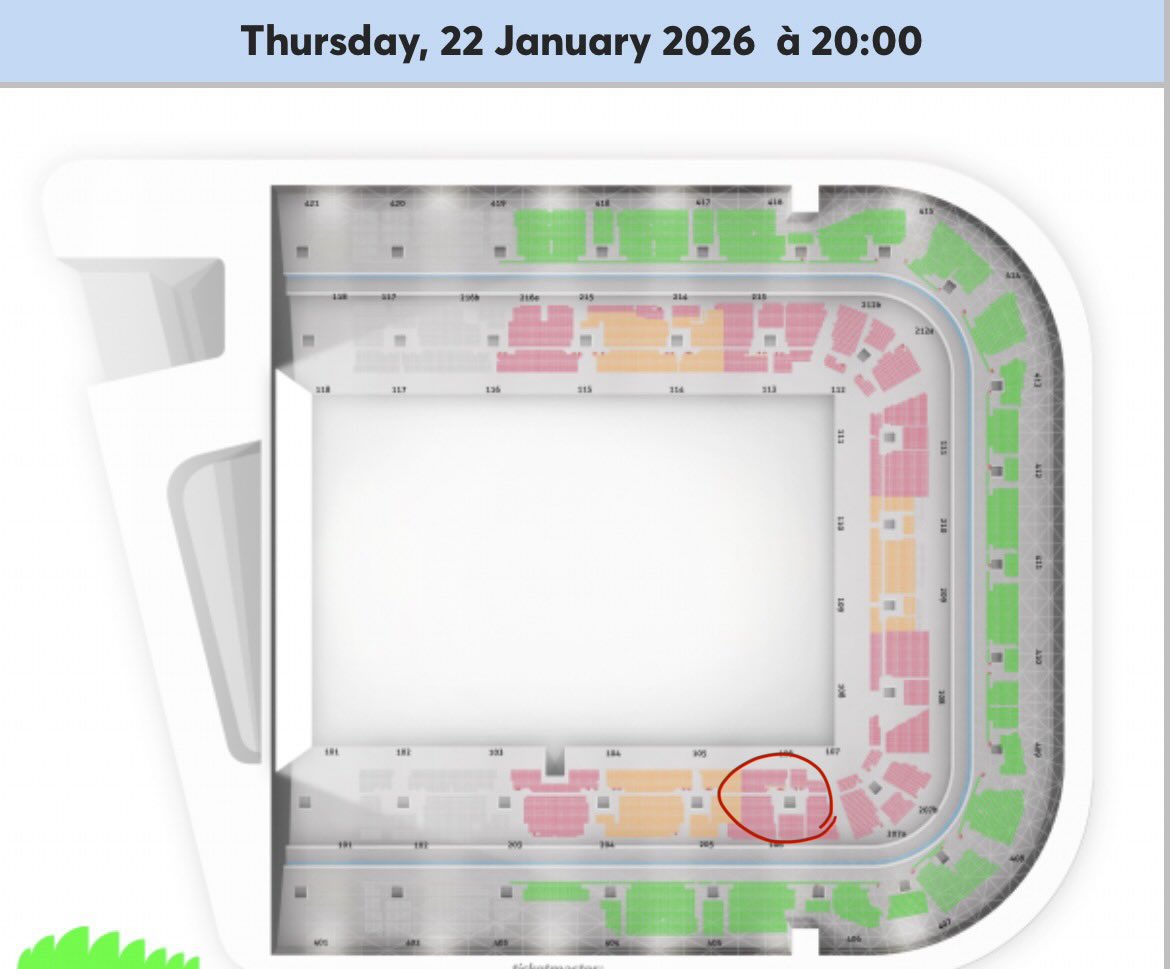 rainykwory's tweet photo. Bonjour 
JE VENDS DEUX BILLETS (section 106 non contiguës, prix négociable) POUR LE GALA PIECES DES JAUNES DU 22/01/2026.

#Straykids #Gdragon #Christinaaguilera #Future #Asaprocky  #Bobsinclair #Gims 

j’ai besoin de les vendre!!! https://t.co/RIXFmFxOmP