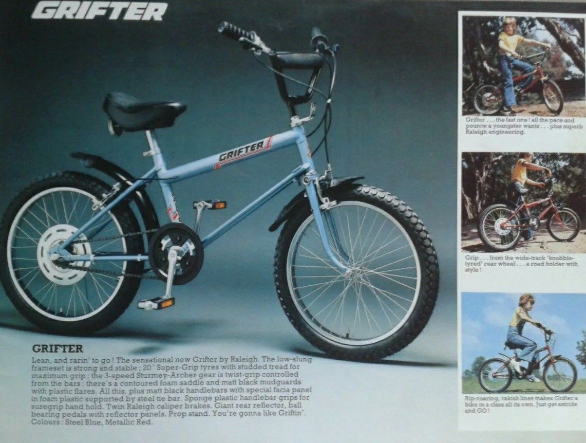 YesterdaysBrit1's tweet image. The Raleigh Grifter.