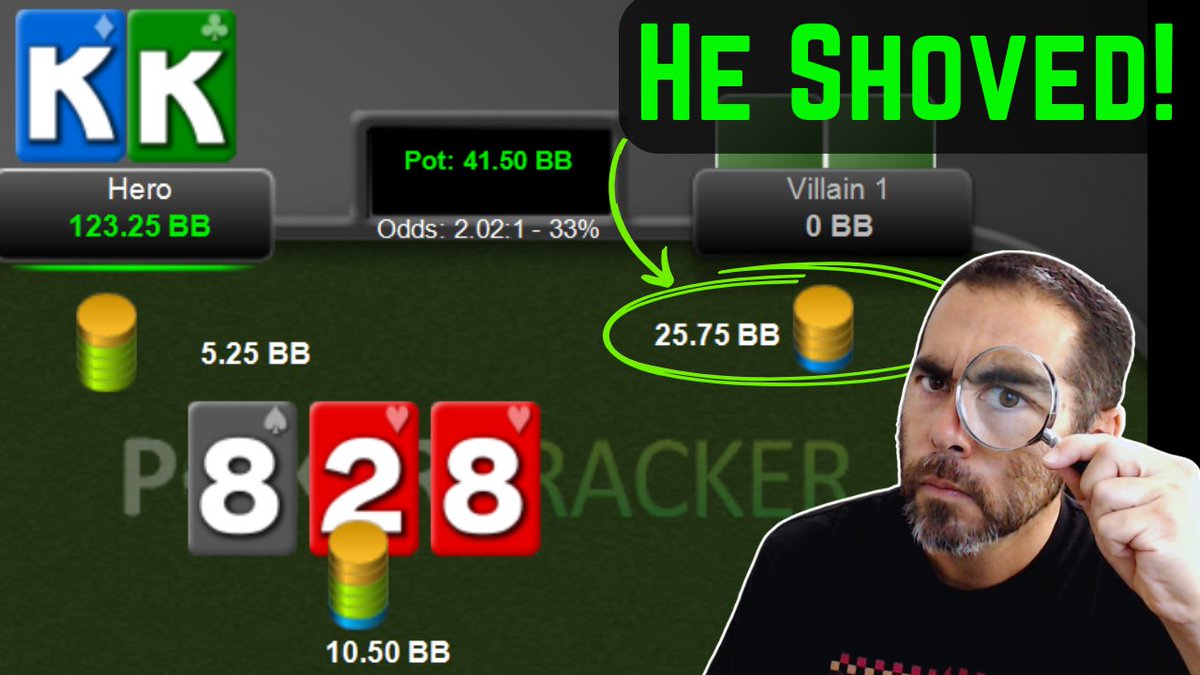 Day 5/10 of the Smart Poker Study Podcast.
Overpair on the flop, you cbet, and face a shove. Now what?
I break it down with real hand reading using Flopzilla Pro.
Watch or listen here: smartpokerstudy.com/pod577