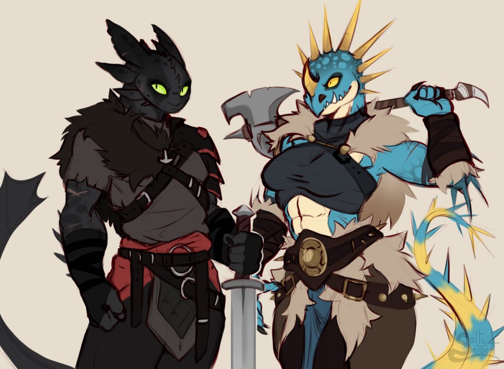 _SaltySerpent's tweet image. "Dragons and vikings"...Dragon vikings🪓🐲
#HTTYD