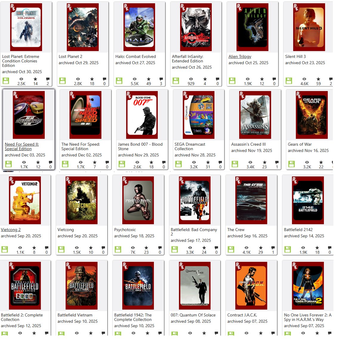 PonzistaAnti's tweet image. Les recomiendo esta pagina, este loko esta remasterizando y adaptando juegos perdidos o abandonados

Desde juegos buenos y clasicos hasta malos, agarro el Call of Juarez 3 por ejemplo que es una poronga y lo dejo "jugable", total 

todo gratarola, chusmeen…