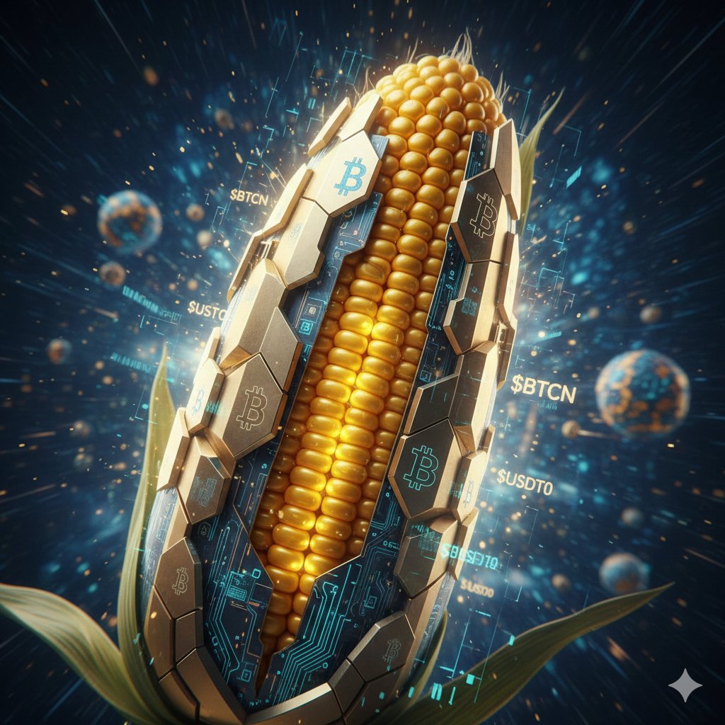 VivekJames8's tweet photo. The future of DeFi isn't just about speed—it’s about the sovereignty of Bitcoin meeting the liquidity of digital dollars. 🌽
​By integrating USDT0, @use_corn has solved the fragmentation puzzle. We’ve built a seamless ecosystem where security and utility finally align. https://t.co/TBWY3au9k1