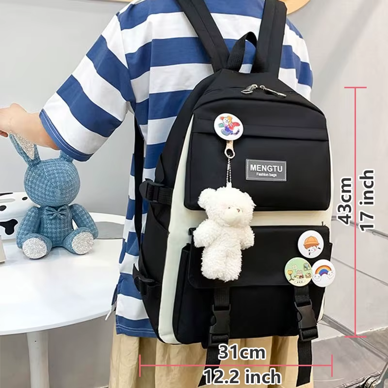 AkramMuham29439's tweet image. 5PCS Kit Backpack Female Fashion Lady High Capacity Waterproof College Trendy Girls Laptop School Bags Cute Girl Travel Book Bag
Price Now: USD 36.07 (Original price: USD 74.64,  52% off)
Click &amp;amp; Buy: s.click.aliexpress.com/e/_c45NIgCR

#GirlsBackpack #5PCSBackpackSet #FashionBackpack