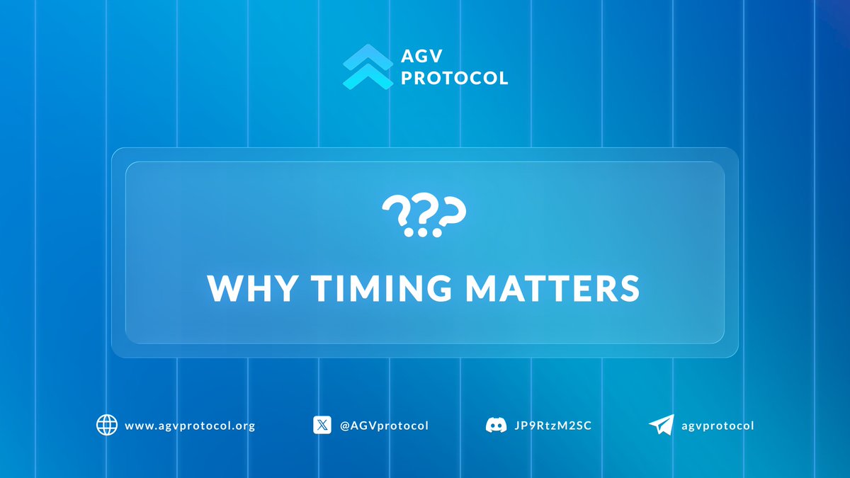 Infrastructure phases reward patience.

The most meaningful value is created before systems scale, not after they are crowded. This is when structure is formed and standards are set.

AGV Protocol is still being organized at the foundational level. Understanding systems at this