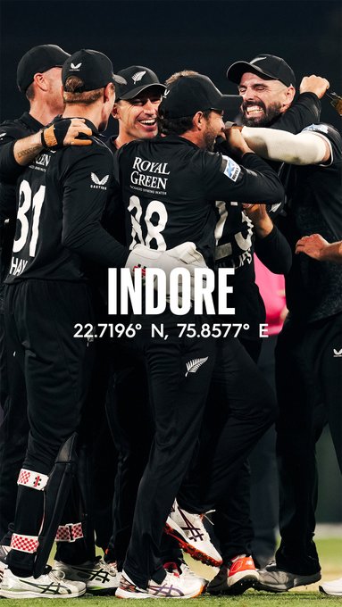 An amazing few days for the team in Indore 🤯🏟️