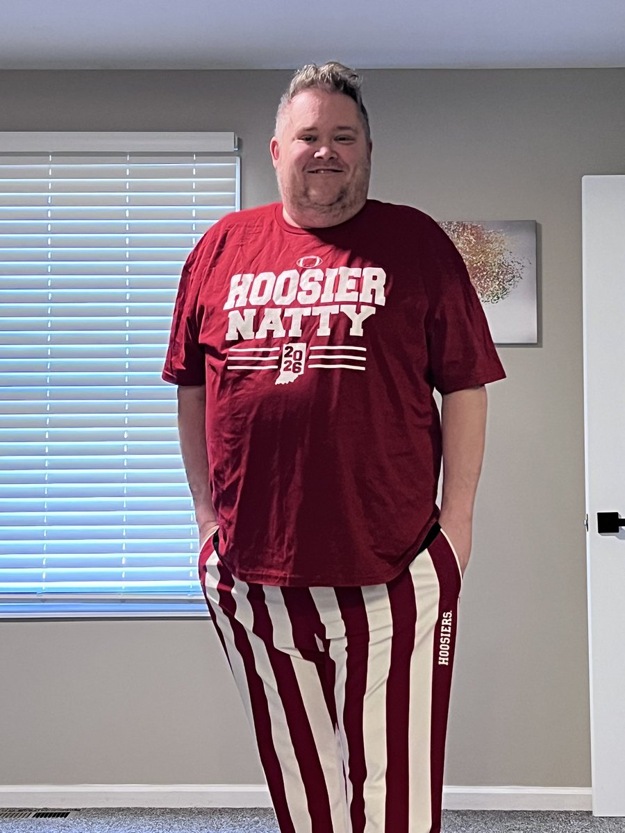 brandonfrye's tweet photo. It’s National Championship Game day Bitches!! #iufb #Hoosiers https://t.co/N6zMZkEttB