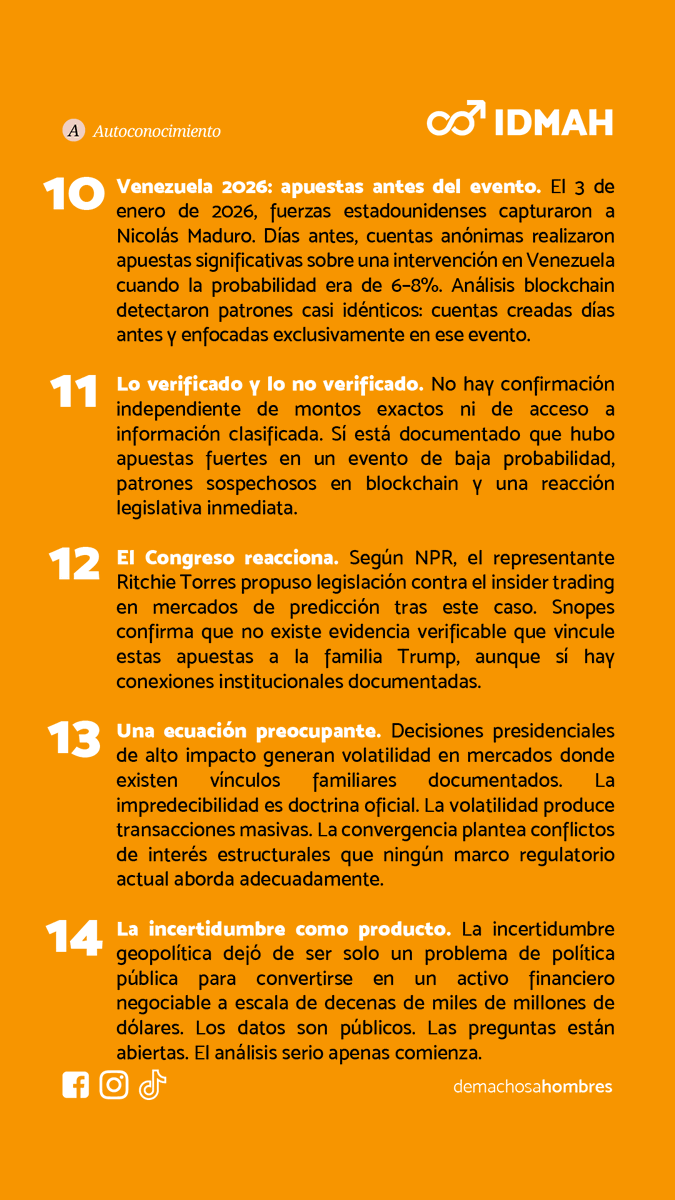 machosahombres's tweet photo. La teoría del loco y la inestabilidad como negocio. Un análsis sobre poder político y la monetización del caos
¿Qué reflexiones te genera este análisis? Guarda este post para analizarlo luego y comparte tu opinión.
#Polymarket #MadmanTheory #AnálisisPolítico #ConflictoDeInteres https://t.co/XbA2BL1YqK