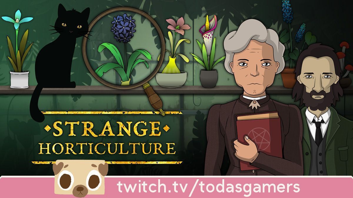 TodasGamers's tweet image. Tarde de plantas extrañas, gatos negros y oscuros secretos con @AzkaLaura en #StrangeHorticulture, a las 7pm CET. ¡Vamos!
#directoconcroquetas