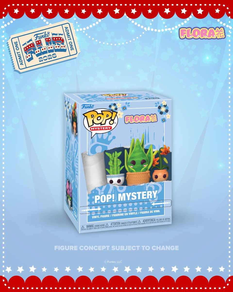 OriginalFunko's tweet photo. Open, Collect, Share! 👀🪴 Just announced: introducing new POP! Mystery: Flora! Coming soon. 

https://t.co/pYnahNudxC

#FunkoFairReveals #POPMystery https://t.co/oYxtLTR2Du