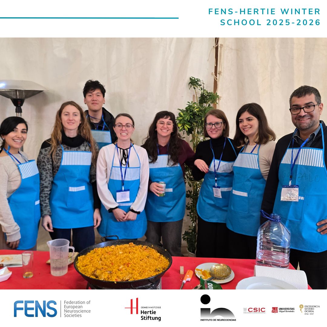 FENSorg's tweet photo. Last week, the #FENS-Hertie #WinterSchool 2025-2026, “Single-Cell and Spatial Omics to Understand Brain Heterogeneity”, took place in Alicante, Spain. 🇪🇸

🧠 The final day featured sessions by Jens Hjerling-Leffler and Gonçalo Castelo-Branco, followed by participant flash talks! https://t.co/JkignqlrPf
